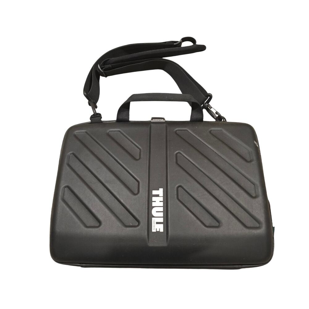 Thule Black Hard Shell Laptop Tablet Case Travel Bag